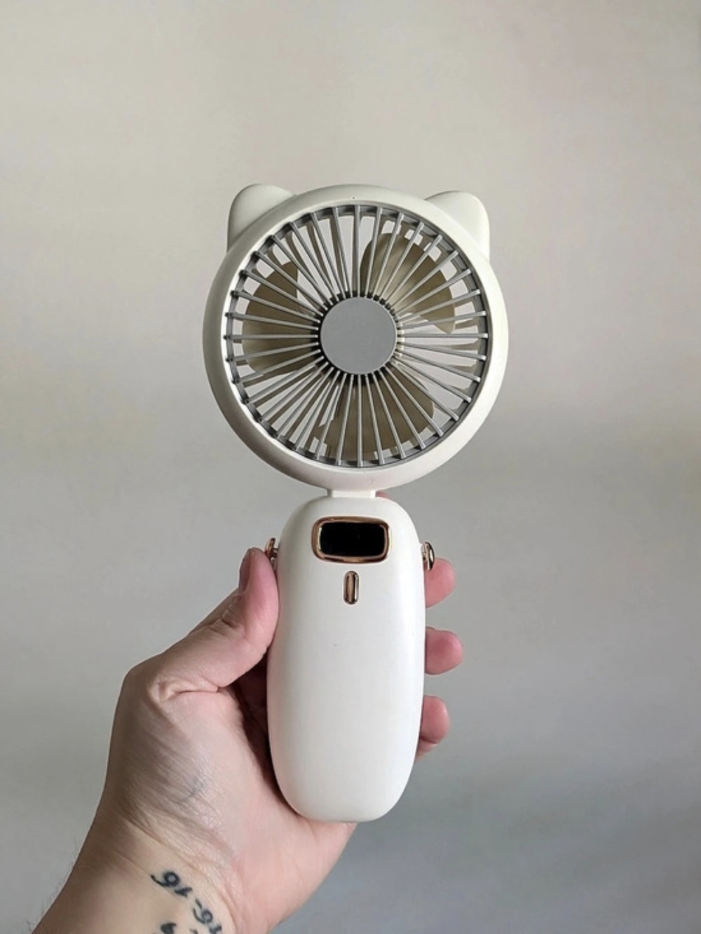 Portable Handheld Fan With Cat Ears